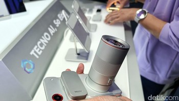 Sayangnya Tecno tidak mengungkap apakah ponsel ini akan diproduksi massal atau tidak. Foto: Virgina Maulita Putri/detikINET
