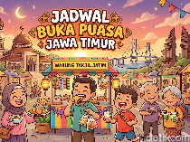Jadwal Buka Puasa Jawa Timur Hari Ini 5 Maret 2026