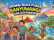 Jadwal Buka Puasa Banyuwangi dan Sekitarnya Hari Ini 10 Maret 2026