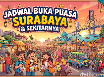 Jadwal Buka Puasa Surabaya dan Sekitarnya Hari Ini 10 Maret 2026