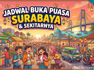 Jadwal Buka Puasa Surabaya dan Sekitarnya Hari Ini 6 Maret 2026