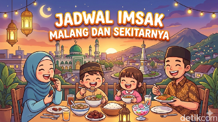 Jadwal imsak untuk wilayah Malang dan sekitarnya. 