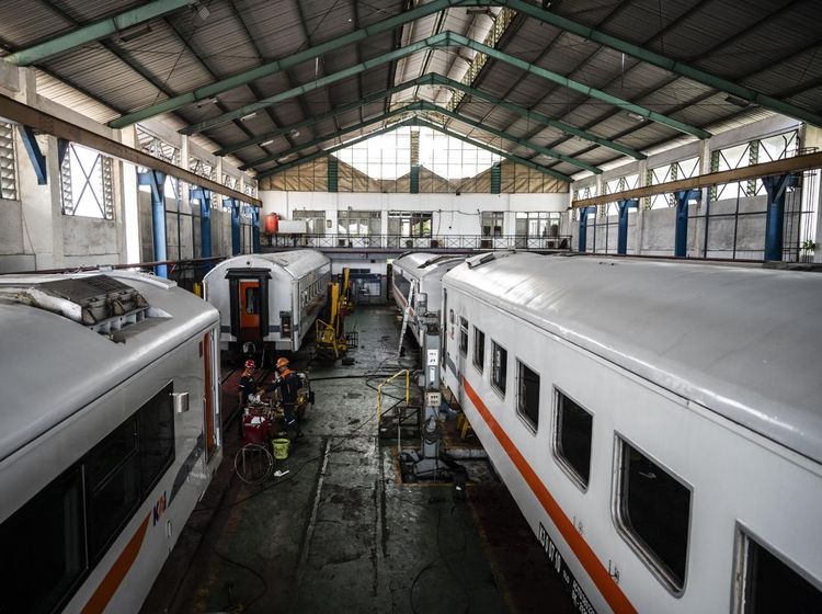 Jelang Angkutan Lebaran 2026, KAI Intensifkan Perawatan Kereta di Semarang