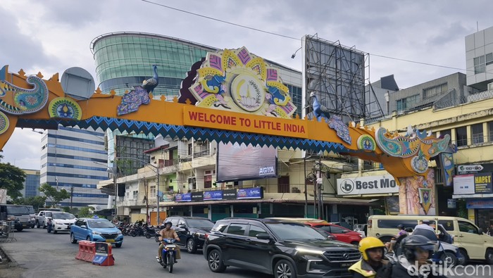 Kampung Madras alias Little India Medan. (Olivia/detikSumut)