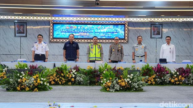 Korlantas Polri Tactical Floor Operasi Ketupat 2026