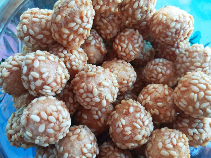 Kue kering lebaran jadul.