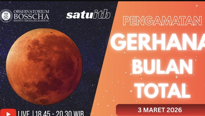 Live gerhana Bulan total