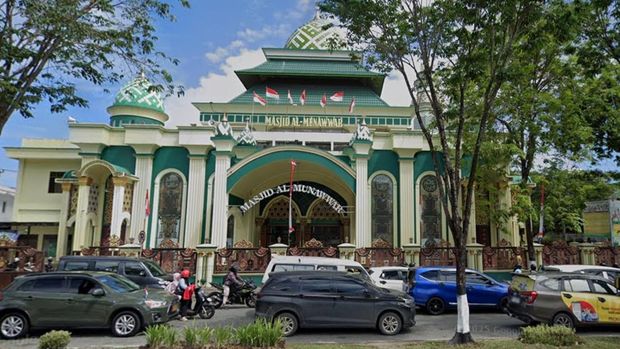 Masjid Al-Munawwar Balikpapan. (Google Maps) Masjid Al-Munawwar Balikpapan. (Google Maps)