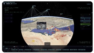 Viral 'Mata Tuhan' Berbasis AI Petakan Detik-detik Serangan AS ke Iran