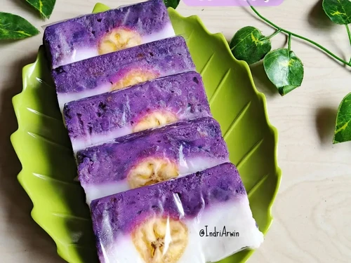 Nagasari Ubi Ungu. (Cookpad @indri_arwin)