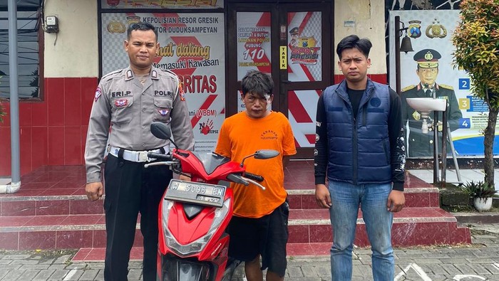 Pelaku curanmor di Gresik diamankan