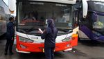 Jelang Arus Mudik, Kelayakan Armada Bus di Arjosari Dicek Ketat
