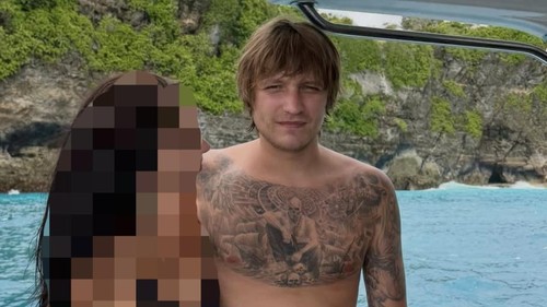 IK, WN Ukraina yang diduga sebagai korban penculikan di daerah Jimbaran, Kuta Selatan.