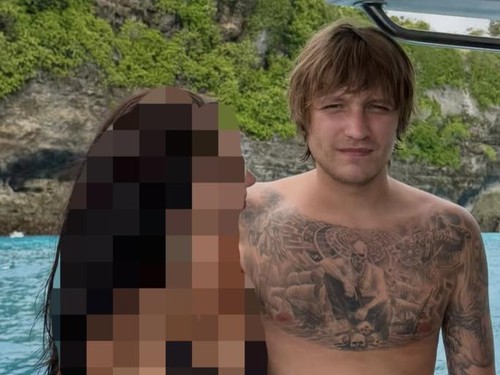 IK, WN Ukraina yang diduga sebagai korban penculikan di daerah Jimbaran, Kuta Selatan.