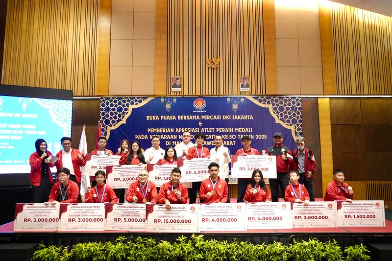 Percasi DKI Gelar Bukber, Atlet Peraih Medali Kejurnas 2025 Diguyur Bonus Rp 58 Juta