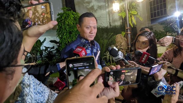 Presiden Prabowo Subianto mengundang para mantan presiden & wakil presiden ke Istana Negara, Jakarta, Selasa (3/3/2026). (CNBC Indonesia/Emir Yanwardhana)