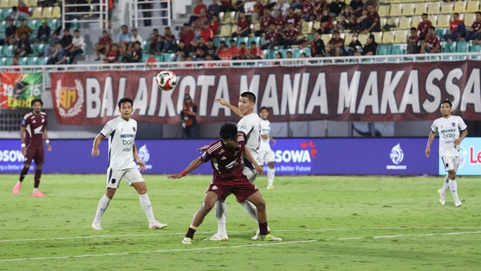 PSM Makassar takluk 2-4 atas Persita di Stadion Gelora BJ Habibie.