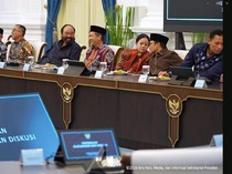 Puan Hadiri Diskusi Bareng Prabowo di Istana, Duduk Sebelah Cak Imin