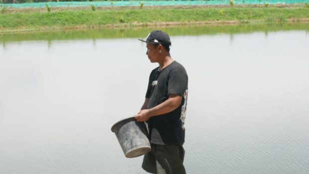 Sejumlah mantan napi kembali ke Nusakambangan untuk bekerja.