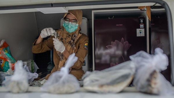 Sidak Pangan Ramadan di Serang, Petugas Temukan Formalin dan Rhodamin B