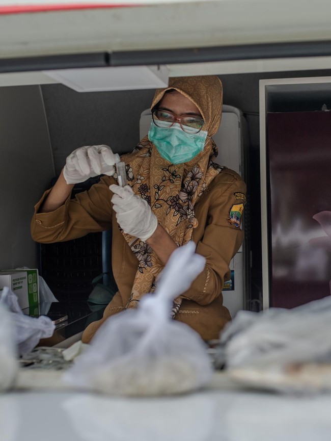 Sidak Pangan Ramadan di Serang, Petugas Temukan Formalin dan Rhodamin B