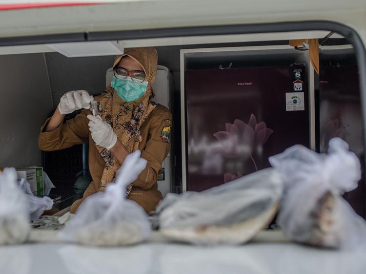 Sidak Pangan Ramadan di Serang, Petugas Temukan Formalin dan Rhodamin B