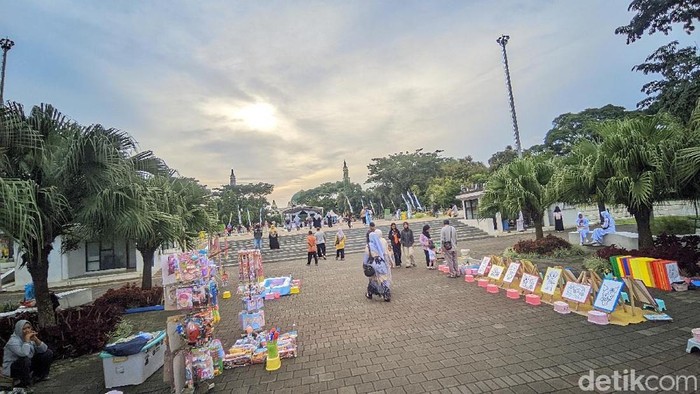 Suasana ngabuburit di Ciamis