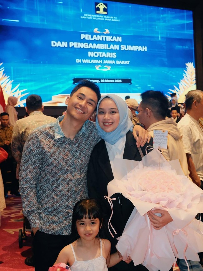 Suci Asmarani Istri Ardit Erwandha Resmi Jadi Notaris