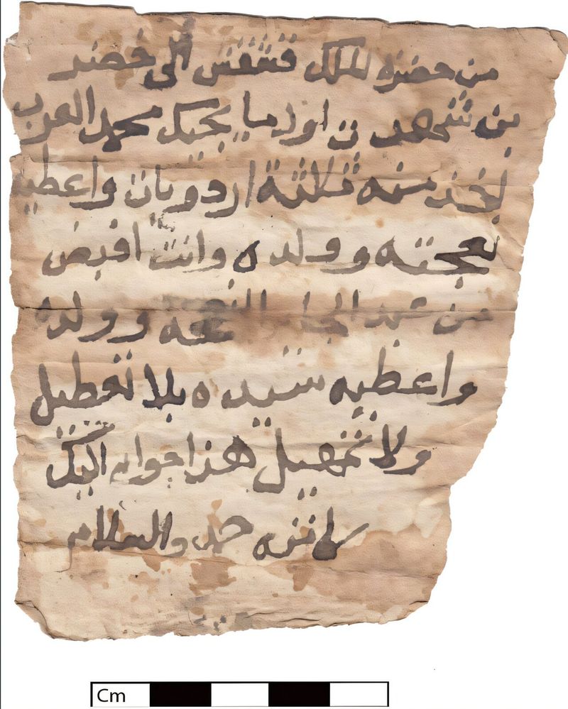 Surat perintah Raja Qashqash Surat perintah Raja Qashqash.