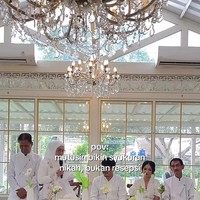 Viral Pasangan Nikah di KUA, Demi Investasi Masa Depan Cuma Gelar Syukuran