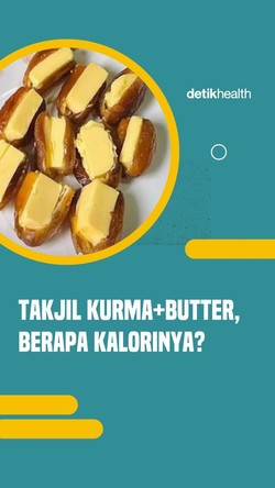 Video: Takjil Kurma Ditambah Butter, Berapa Kalorinya?