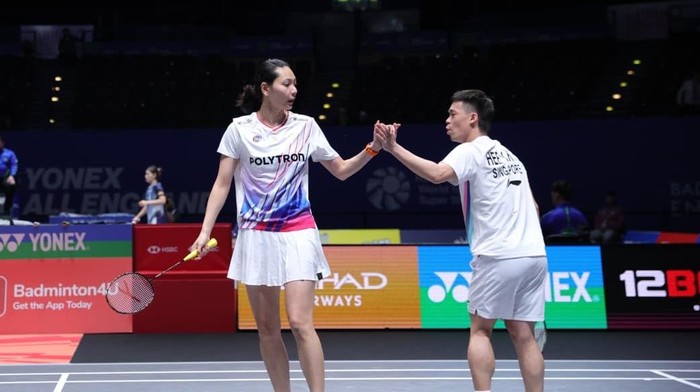 Terry Hee/Gloria Emanuelle Widjaja gagal ke 16 besar All England. Keduanya kandas usai memberi perlawanan ketat kepada Feng Yan Zhe/Huang Dong Ping.