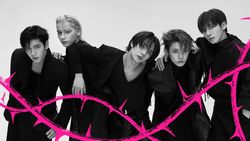Foto Berduri TXT di Comeback 7TH YEAR: A Moment of Stillness in the Thorns
