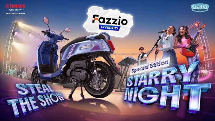 Potret Fazzio Hybrid Starry Night Seharga Rp 25 Jutaan
