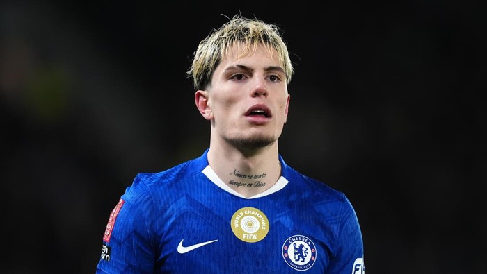 Chelseas Alejandro Garnacho during the Emirates FA Cup fourth round match at MKM Stadium, Hull. Picture date: Friday February 13, 2026. (Photo by Mike Egerton/PA Images via Getty Images)