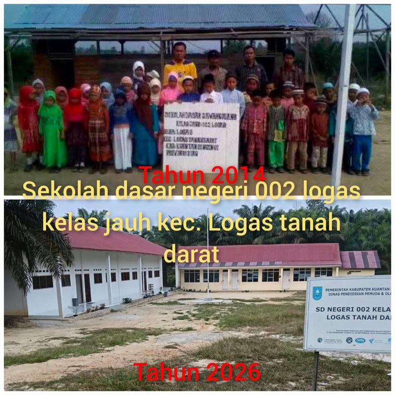 Aipda Mariono dirikan kelas jauh SD di Riau