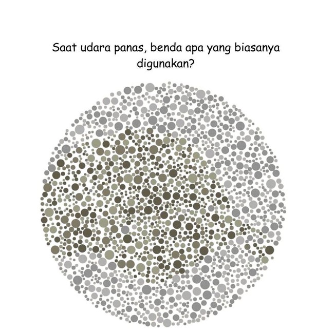 Tes Mata Buta Warna atau Nggak, Coba Temukan Benda Tersembunyi di Gambar Ini