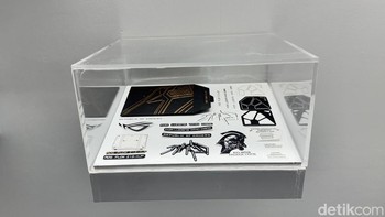 Dengan harga Rp 60.999.000, ROG Flow Z13-KJP diposisikan bukan hanya sebagai alat gaming, tetapi juga investasi teknologi dan karya seni digital.  Foto: detikINET/ Rizqy Nur Amalia