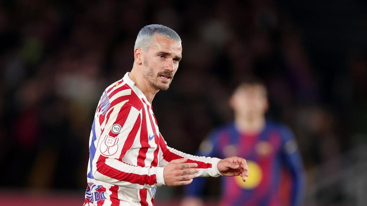 Antoine Griezmann pernah memperkuat Barcelona pada 2019-2021. Foto: David Ramirez/Soccrates/Getty Images