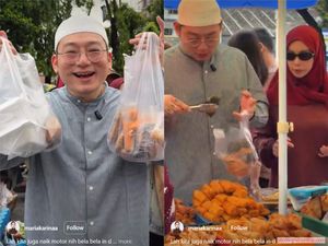 Chef Willgoz Ikut War Takjil Bareng Istri, Borong Jajanan Ini!