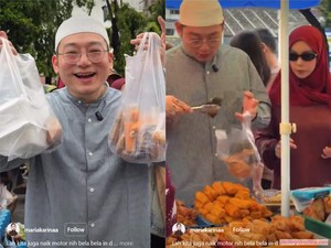 Chef Willgoz Ikut War Takjil Bareng Istri, Borong Jajanan Ini!