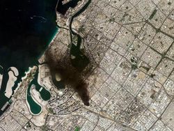 Terlihat dari Luar Angkasa: Skala Serangan Iran di Timur Tengah