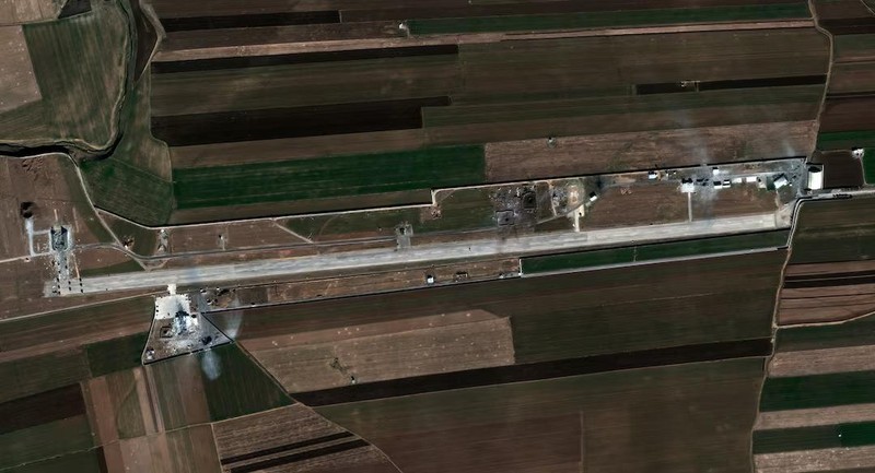 Citra satelit menunjukkan skala serangan Iran