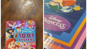 1.001 stiker tapi 768-nya cuma stiker kotak-kota warna warni. Thanks, Disney. Foto: [deleted] via Bored Panda