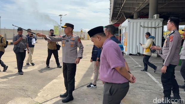 Empat pelabuhan di Banten disiapkan untuk mengangkut pemudik tujuan Sumatera pada mudik 2026. Satu dari empat pelabuhan itu dijadikan pelabuhan cadangan. (M Iqbal/detikcom)