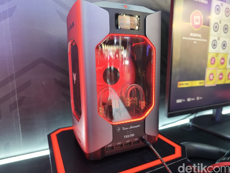 Gadget hasil kolaborasi Tecno dengan Tonino Lamborghini