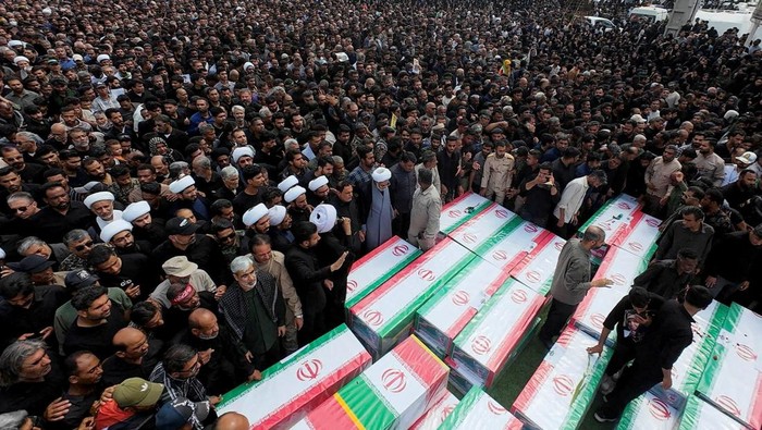 Sebanyak  1.230 warga Iran Tewas sejak serangan pertama Israel-As pada Sabtu (28/2).