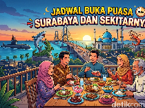 Jadwal Buka Puasa Surabaya dan Sekitarnya Hari Ini 5 Maret 2026