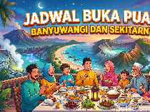 Jadwal Buka Puasa Banyuwangi dan Sekitarnya Hari Ini 4 Maret 2026