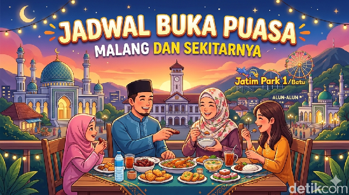 Jadwal buka puasa untuk wilayah Malang dan sekitarnya.